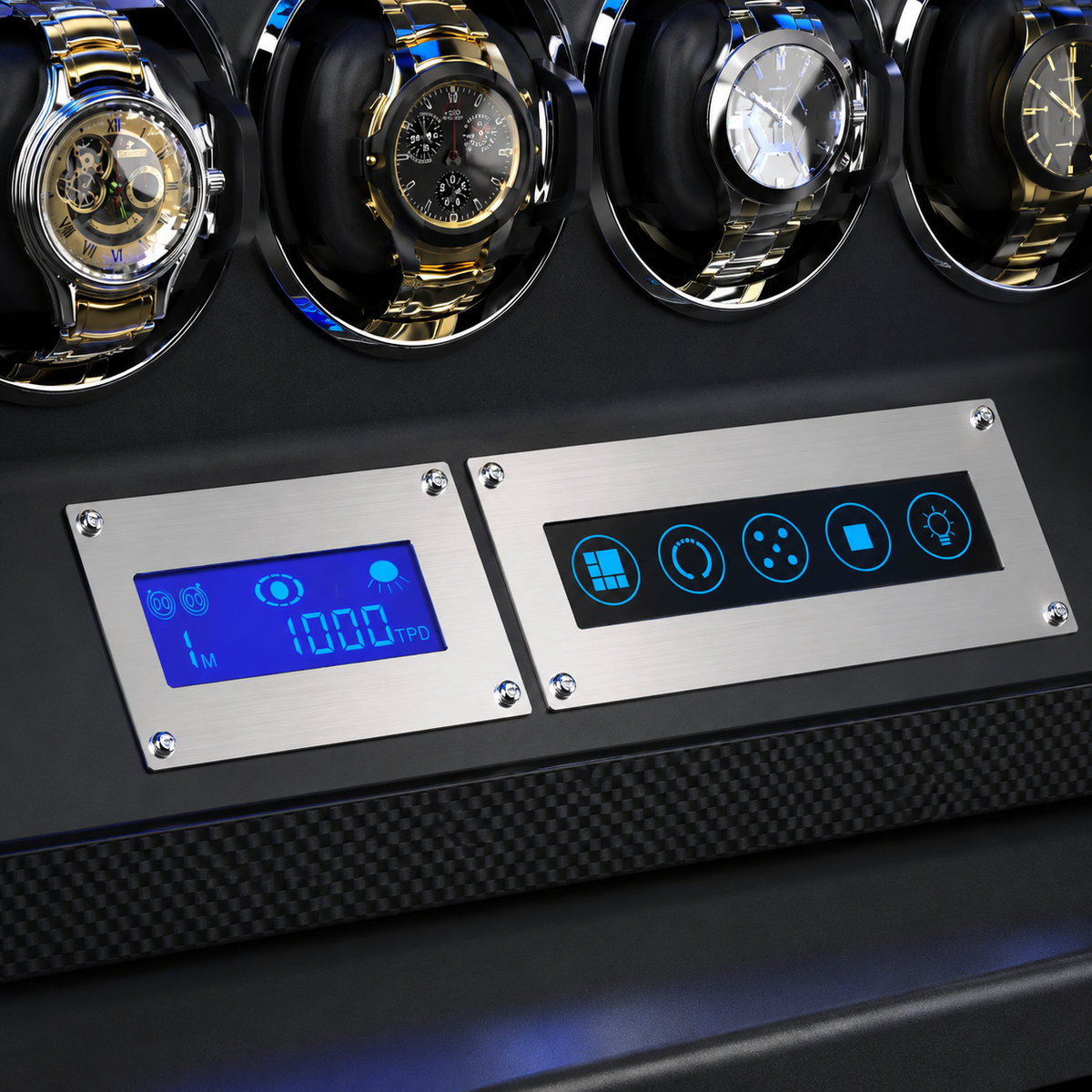 LCD touch control panel